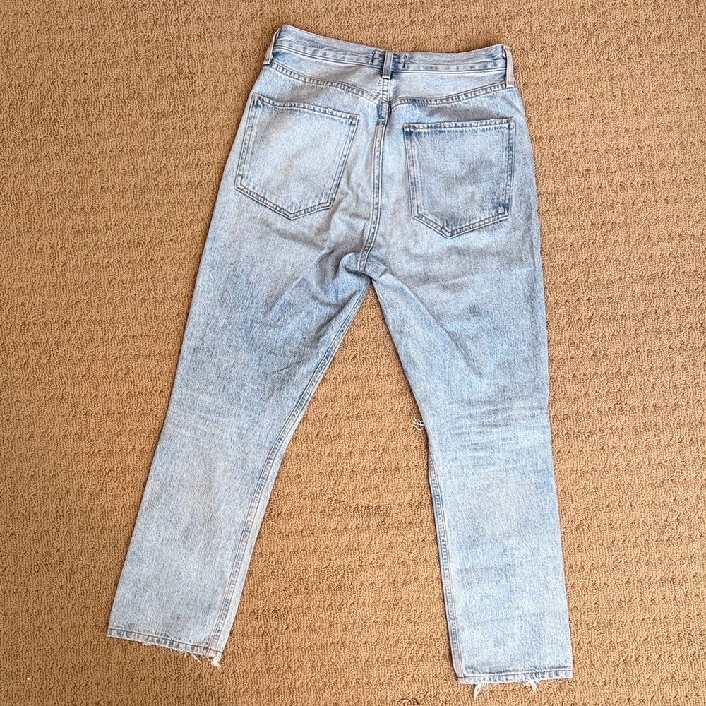 Agolde Riley Straight Leg Jeans - Picture 2 of 5